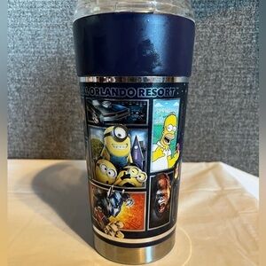 Universal Orlando Resort‎ Islands of Adventure Stainless 24oz Mug Flip Lid